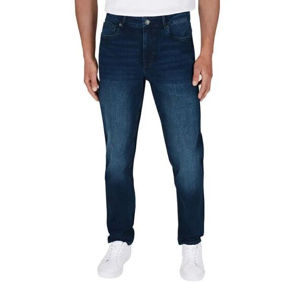DKNY Men's Duane Straight Fit Jeans Blue Chelsea Wash #21 - Picture 2 of 8